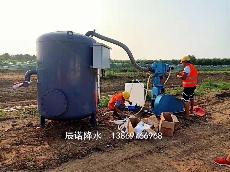 降水泵的使用方法及事项：